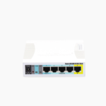 Imagen del RouterBoard con 5 Puertos