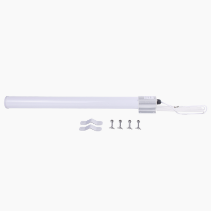 (SD.AN-2M10-00) Antena Omnidireccional en 2.4 GHz, Rango de Frecuencias (2.3 - 2.5 GHz), Ganancia de 10 dBi, Doble Polaridad MIMO 2x2, Incluye Jumpers