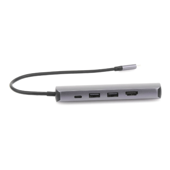 Hub USB C, Adaptador USB 3.0 tipo C, PD 100W, Aluminio