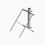 (SS-PBL-V5) Montaje para Panel Solar de Poste o Torre Galvanizado Electrolítico (Ver Compatibilidad). - Image 2