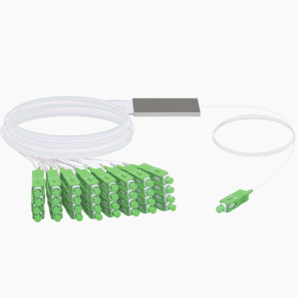 (UF-SPLITTER-32) UFiber Splitter (Divisor Óptico) PLC 1 x 32, con conectores SC/APC