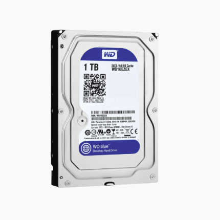 (WD10EZEX) Disco duro Blue de 1 TB / 7200 RPM / Recomendado para PC / Uso 8-5 / 2 Años de Garantia