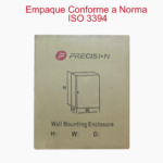 (PST-2530-15A) Gabinete de Acero IP66 Uso en Intemperie (250 x 300 x 150 mm) con Placa Trasera Interior Metálica y Compuerta Inferior Atornillable (Incluye Chapa y Llave T). - Image 6