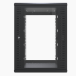 (SR-1916-GFP) Gabinete para Montaje en Pared, Puerta de Cristal Templado, Cuerpo Fijo con Rack 19" de 16 Unidades - Image 6