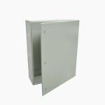 (PST-80120-40A) Gabinete de Acero IP66 Uso en Intemperie (800 x 1200 x 400 mm) con Placa Trasera Interior Metálica y Compuerta Inferior Atornillable (Incluye Chapa y Llave). - Image 4