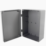 Gabinete TXPRO de aluminio con montaje de pared y cierre seguro